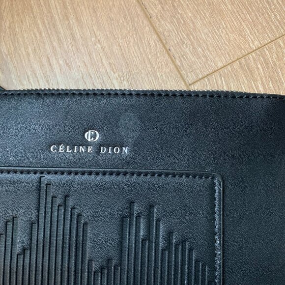 Céline Dion black Tote bag with a little pocket - Picture 11 of 11